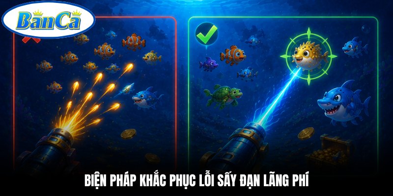 Biện pháp khắc phục lỗi sấy đạn lãng phí