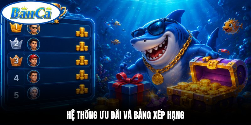Hệ thống ưu đãi và bảng xếp hạng