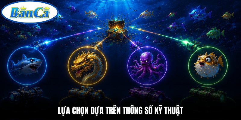 Lựa chọn dựa trên thông số kỹ thuật