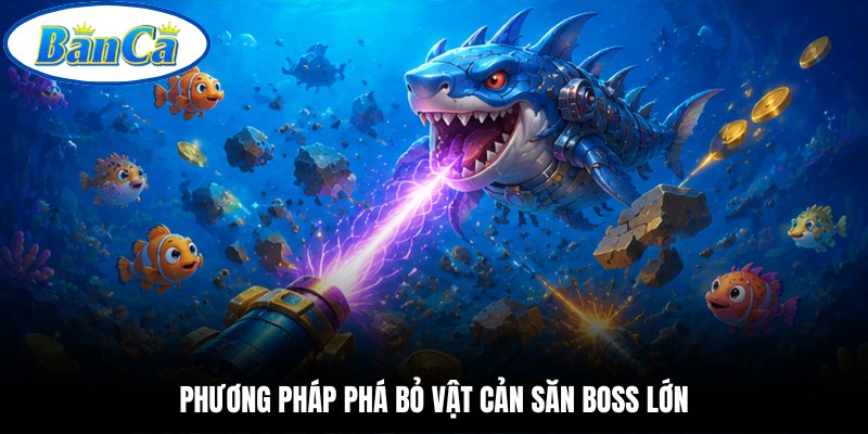 Phương pháp phá bỏ vật cản săn boss lớn